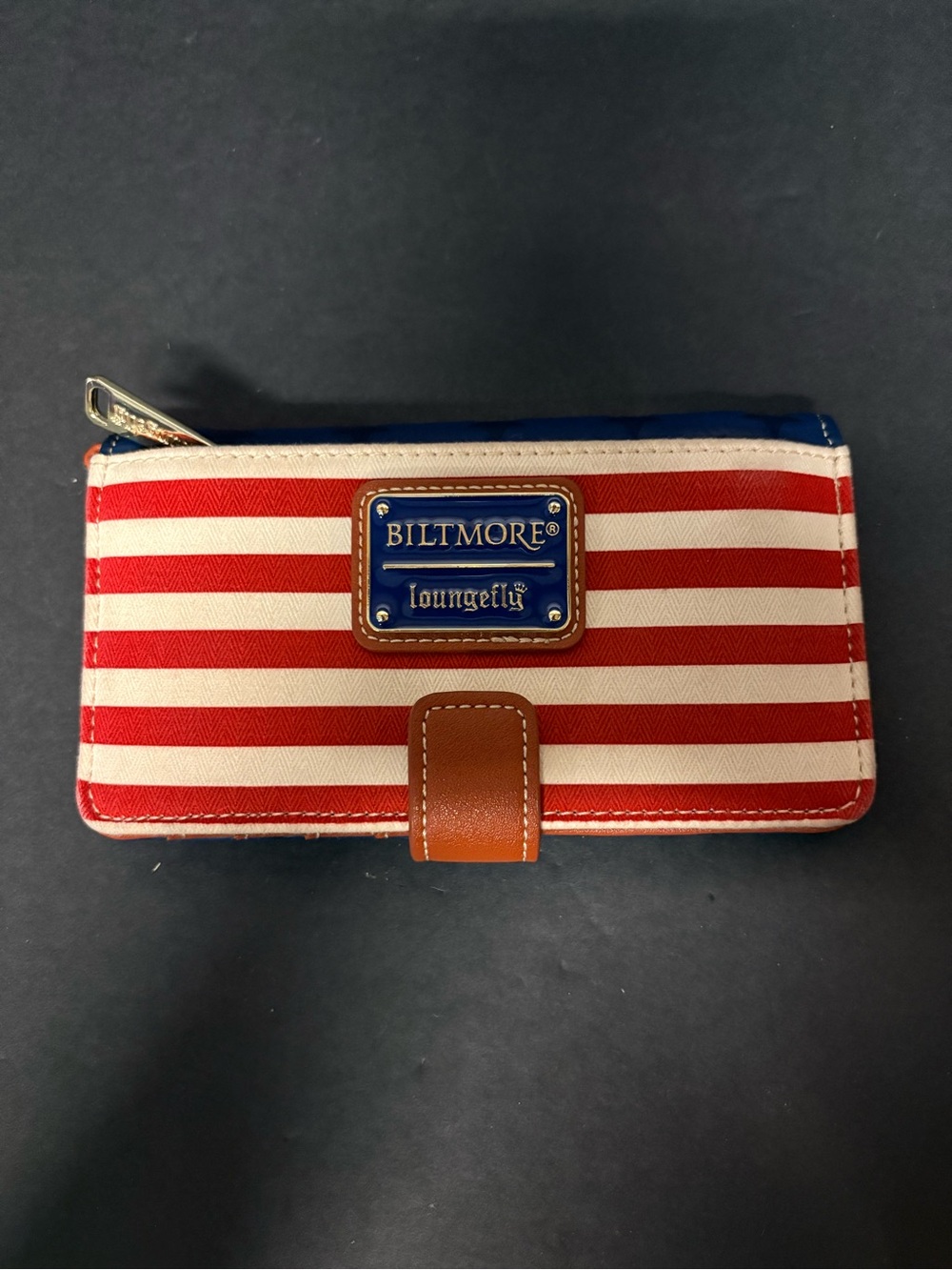 Loungefly Bitmore Red & White Stripe Women's Wallet